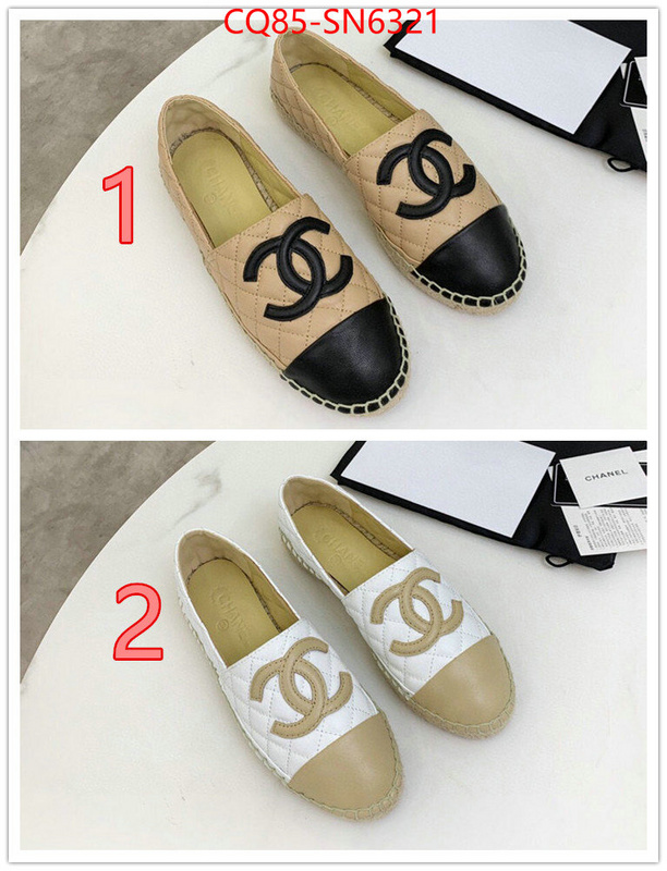 Women Shoes-Chanel,outlet 1:1 replica , ID: SN6321,$: 85USD