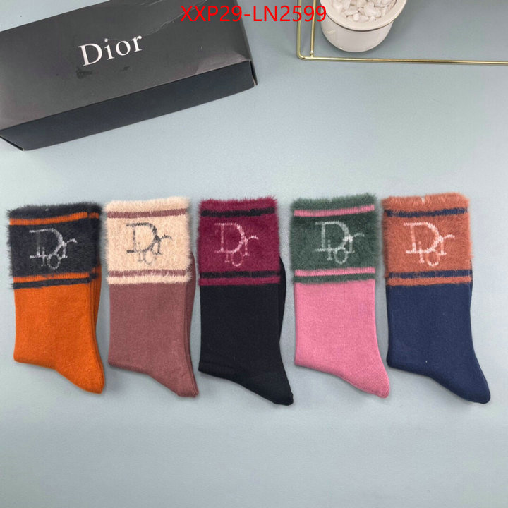 Sock-Dior,highest quality replica , ID: LN2599,$: 29USD