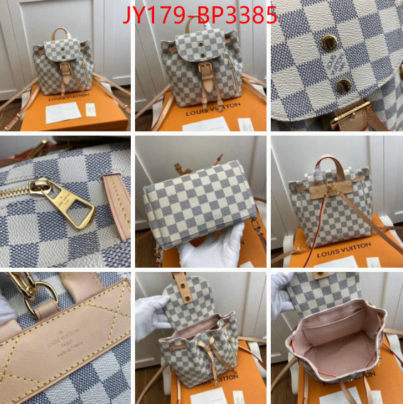 LV Bags(TOP)-Backpack-,ID: BP3385,$: 179USD