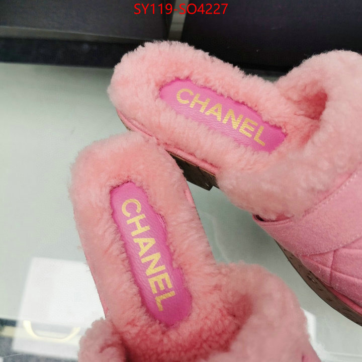 Women Shoes-Chanel,top fake designer , ID: SO4227,$: 119USD