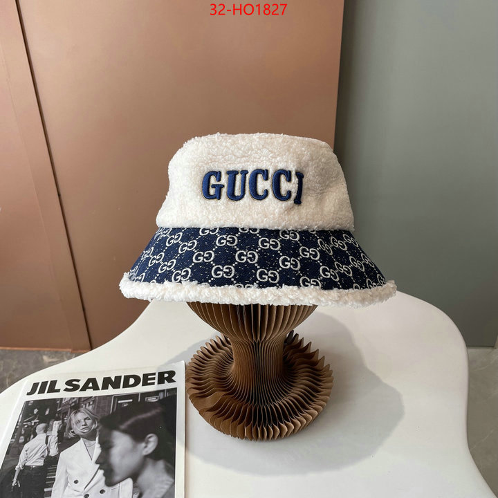 Cap (Hat)-Gucci,new designer replica , ID: HO1827,$: 32USD