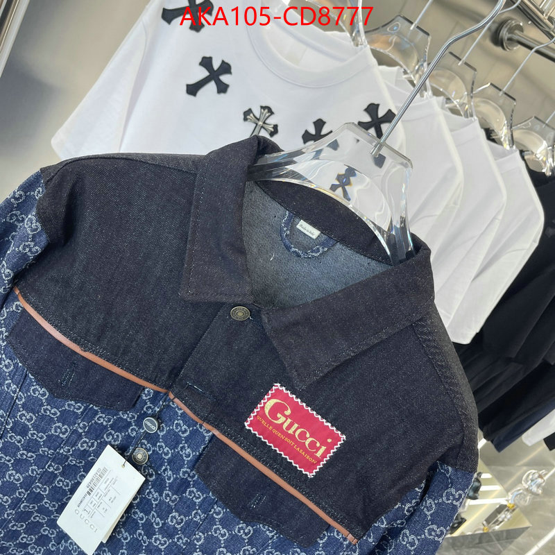 Clothing-Gucci,sale , ID: CD8777,$: 105USD