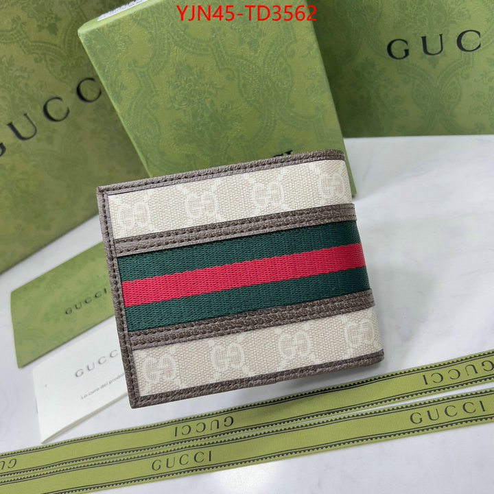 Gucci Bags(4A)-Wallet-,copy aaaaa ,ID: TD3562,$: 45USD