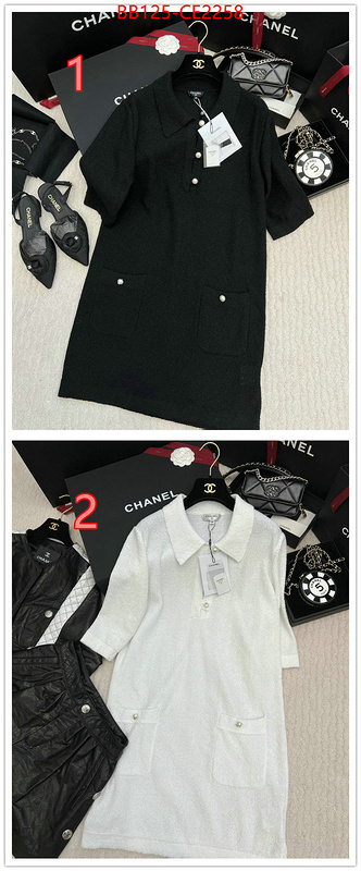 Clothing-Chanel,what's the best place to buy replica , ID: CE2258,$: 125USD