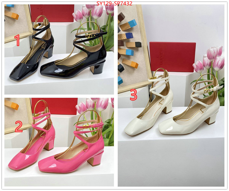 Women Shoes-Valentino,top quality designer replica , ID: SP7432,$: 129USD