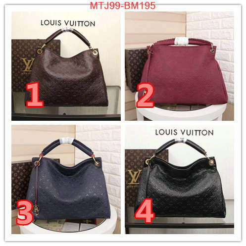 LV Bags(4A)-Handbag Collection-,ID: BM195,$:99USD