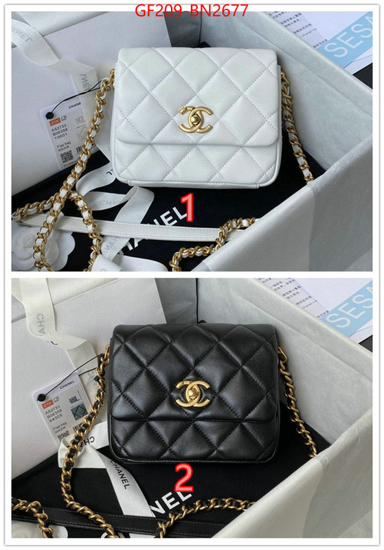 Chanel Bags(TOP)-Diagonal-,ID: BN2677,$: 209USD