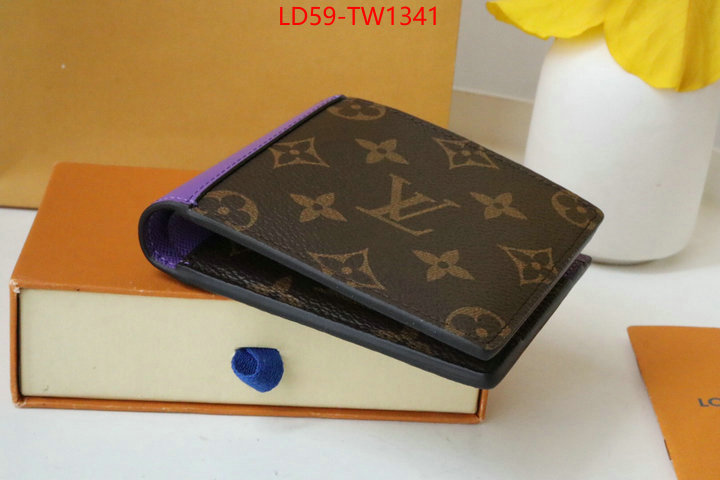 LV Bags(TOP)-Wallet,ID: TW1341,$: 59USD