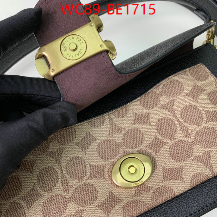 Coach Bags(4A)-Handbag-,cheap high quality replica ,ID: BE1715,$: 89USD