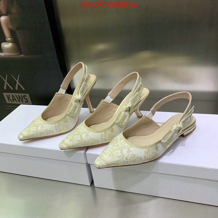 Women Shoes-Dior,replcia cheap from china , ID: SW6834,$: 125USD