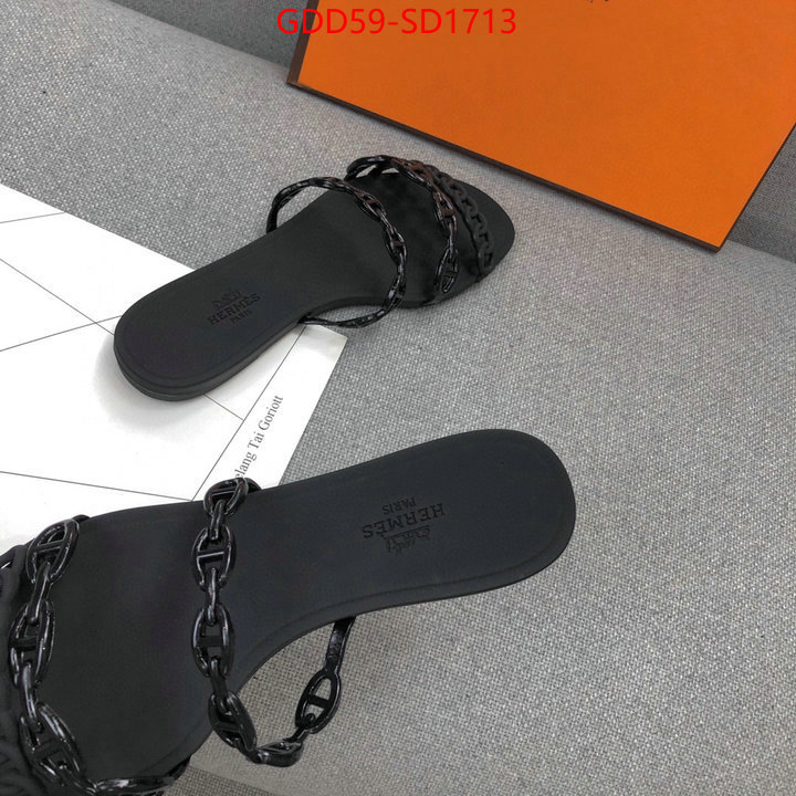 Women Shoes-Hermes,cheap high quality replica , ID: SD1713,$: 59USD