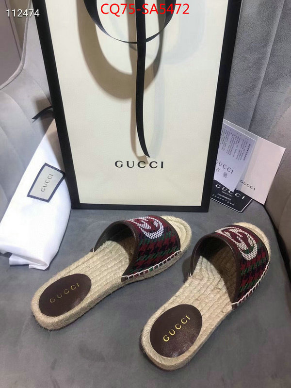 Women Shoes-Gucci,best luxury replica , ID: SA5472,$: 75USD