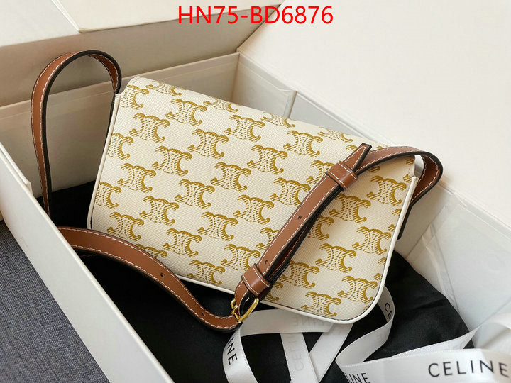 CELINE Bags(4A)-Triomphe Series,shop designer replica ,ID: BD6876,$: 75USD