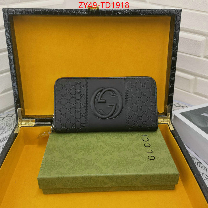 Gucci Bags(4A)-Wallet-,supplier in china ,ID: TD1918,$: 49USD