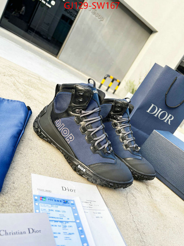 Men shoes-Dior,wholesale designer shop , ID: SW167,$: 129USD