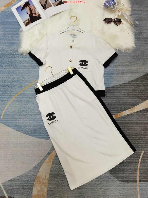 Clothing-Chanel,aaaaa quality replica ,ID: CE3718,$:105USD