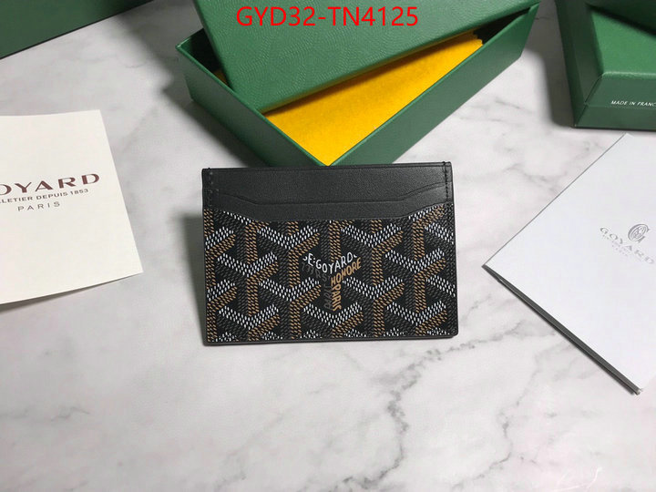 Goyard Bags(4A)-Wallet,what is a 1:1 replica ,ID: TN4125,$: 32USD