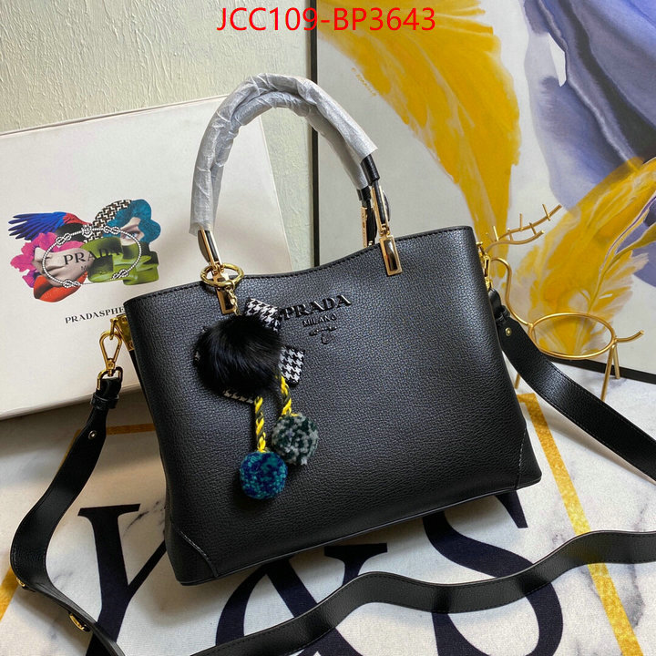 Prada Bags(4A)-Handbag-,where to buy ,ID: BP3643,$: 109USD