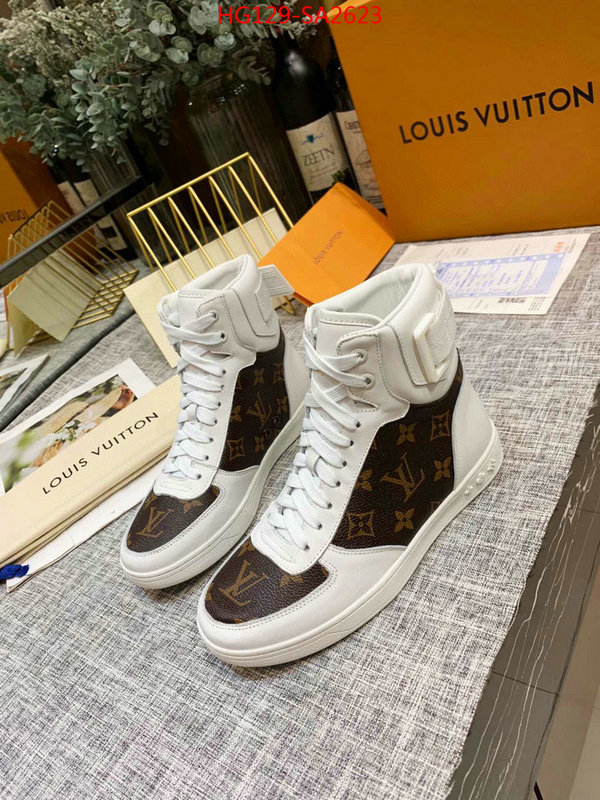 Women Shoes-LV,1:1 clone , ID:SA2623,$: 129USD