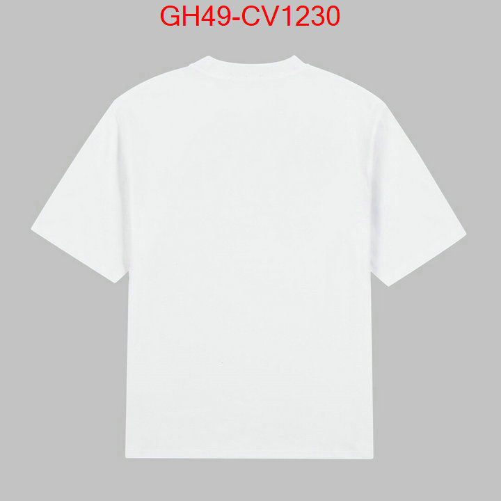 Clothing-Gucci,the best quality replica , ID: CV1230,$: 49USD