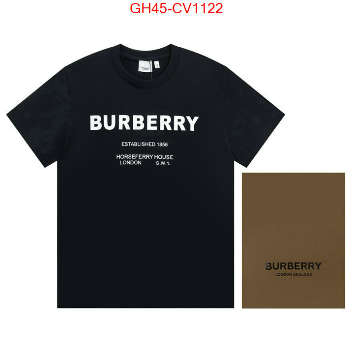 Clothing-Burberry,2023 luxury replicas , ID: CV1122,$: 45USD