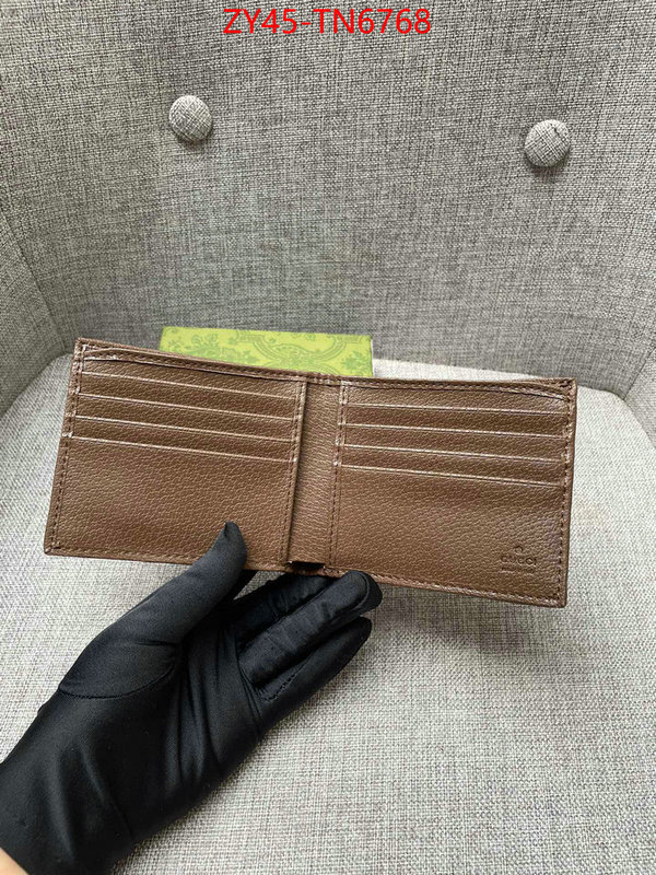 Gucci Bags(4A)-Wallet-,ID: TN6768,$: 45USD