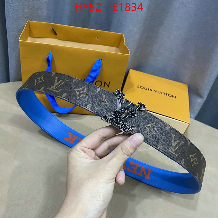 Belts-LV,the best quality replica , ID: PE1834,$: 52USD