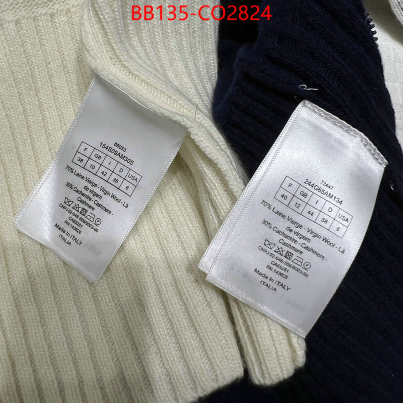 Clothing-Dior,replica shop , ID: CO2824,$: 135USD