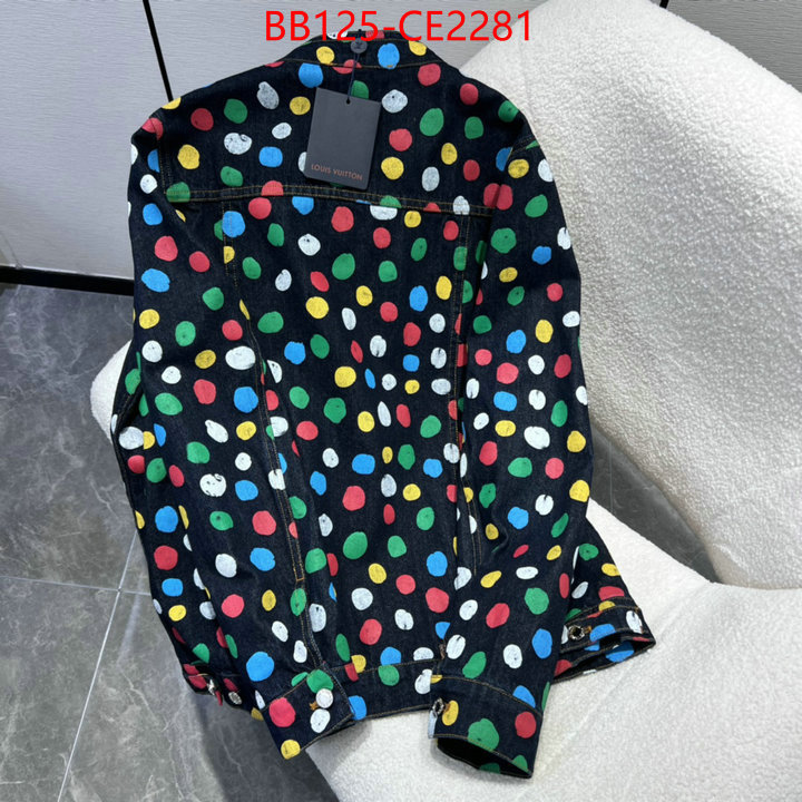 Clothing-LV,highest quality replica , ID: CE2281,$: 125USD