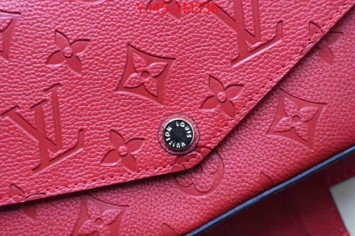 LV Bags(4A)-Wallet,ID: TM338,$:45USD