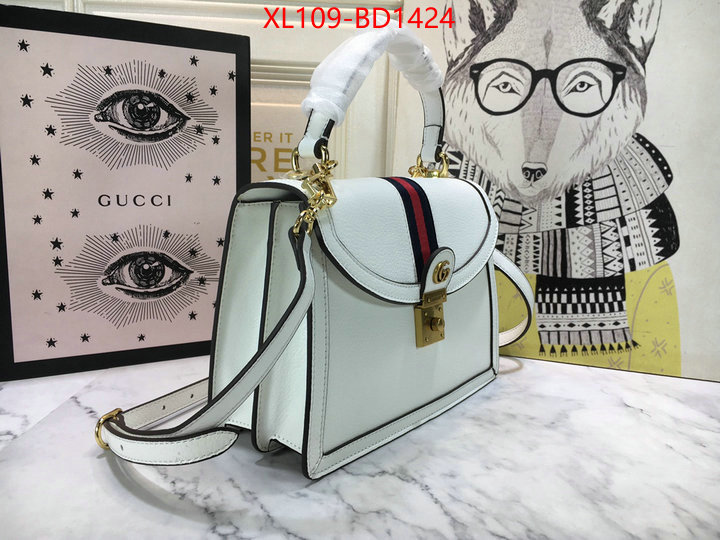 Gucci Bags(4A)-Handbag-,top quality designer replica ,ID: BD1424,$: 109USD