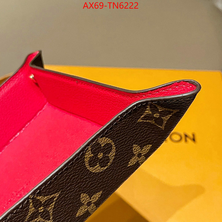 LV Bags(TOP)-Wallet,ID: TN6222,$: 69USD