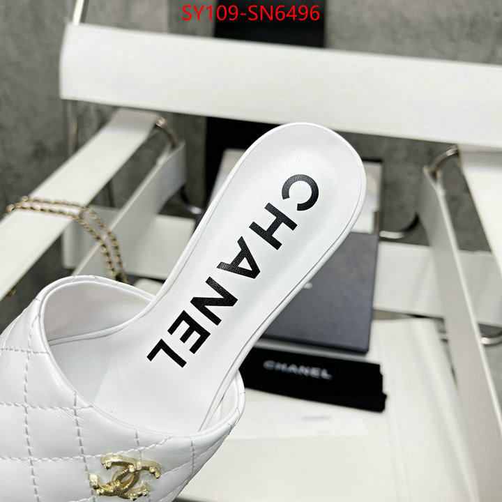 Women Shoes-Chanel,top designer replica , ID: SN6496,$: 109USD