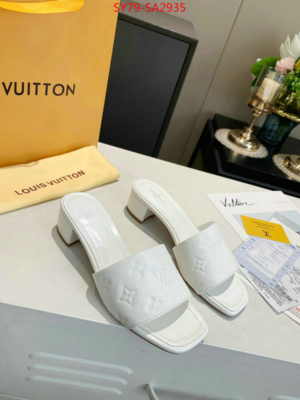 Women Shoes-LV,2023 aaaaa replica customize , ID:SA2935,$: 79USD