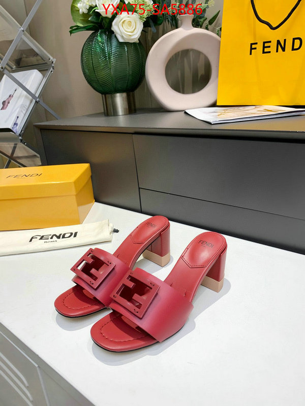 Women Shoes-Fendi,where should i buy to receive , ID: SA5886,$: 75USD