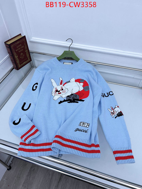 Clothing-Gucci,best replica 1:1 , ID: CW3358,$: 119USD