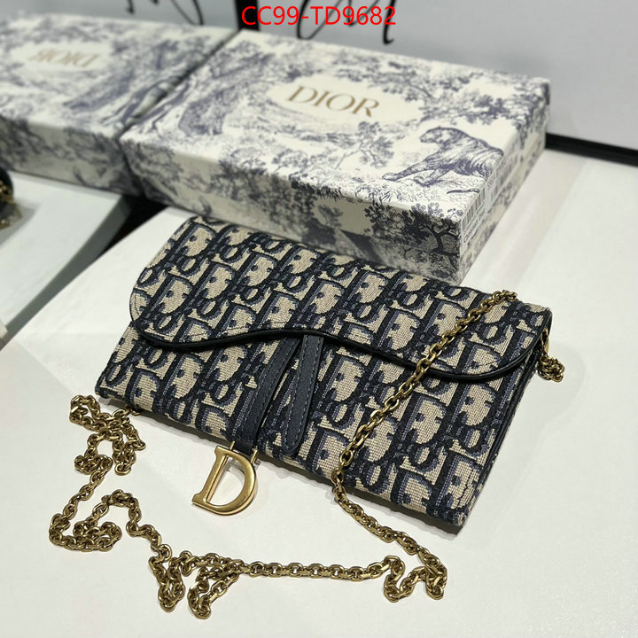 Dior Bags(TOP)-Wallet-,ID: TD9682,$: 99USD