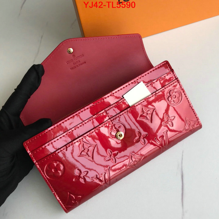 LV Bags(4A)-Wallet,ID: TL5590,$: 42USD