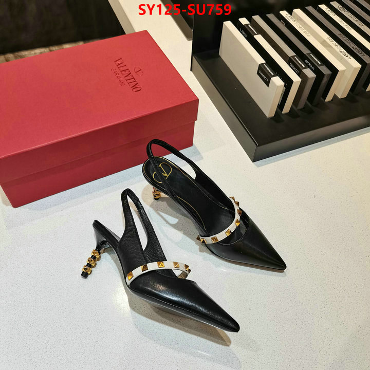 Women Shoes-Valentino,perfect replica , ID: SU759,$: 125USD