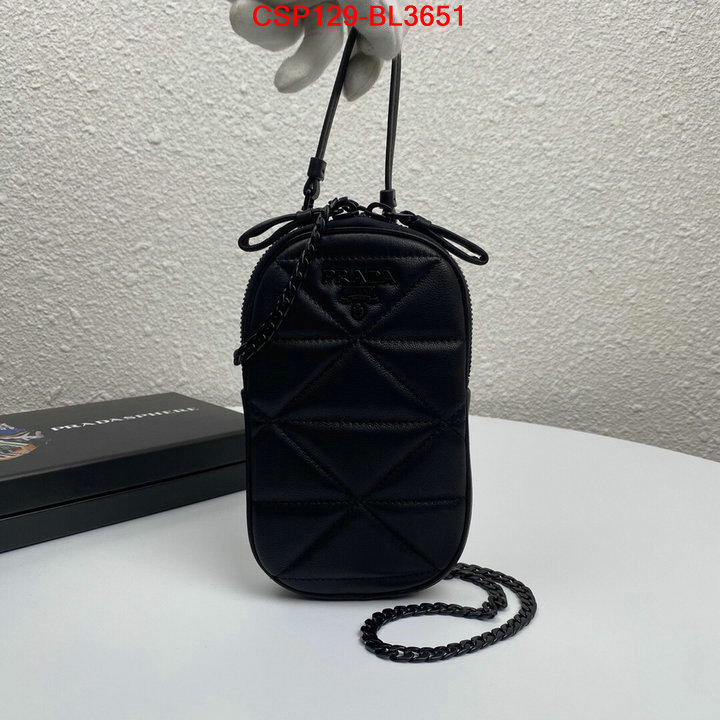 Prada Bags(TOP)-Diagonal-,ID: BL3651,$: 129USD