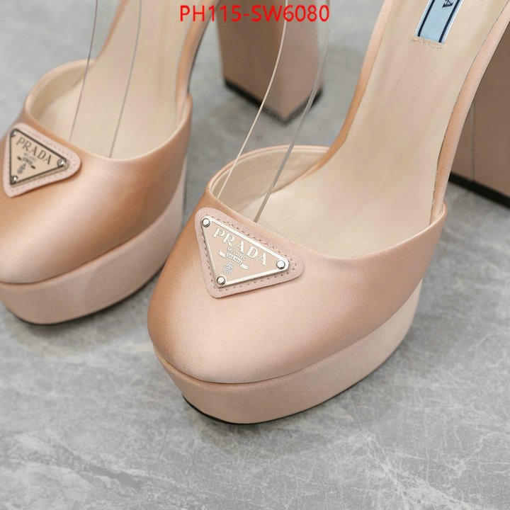 Women Shoes-Prada,highest quality replica , ID: SW6080,$: 115USD