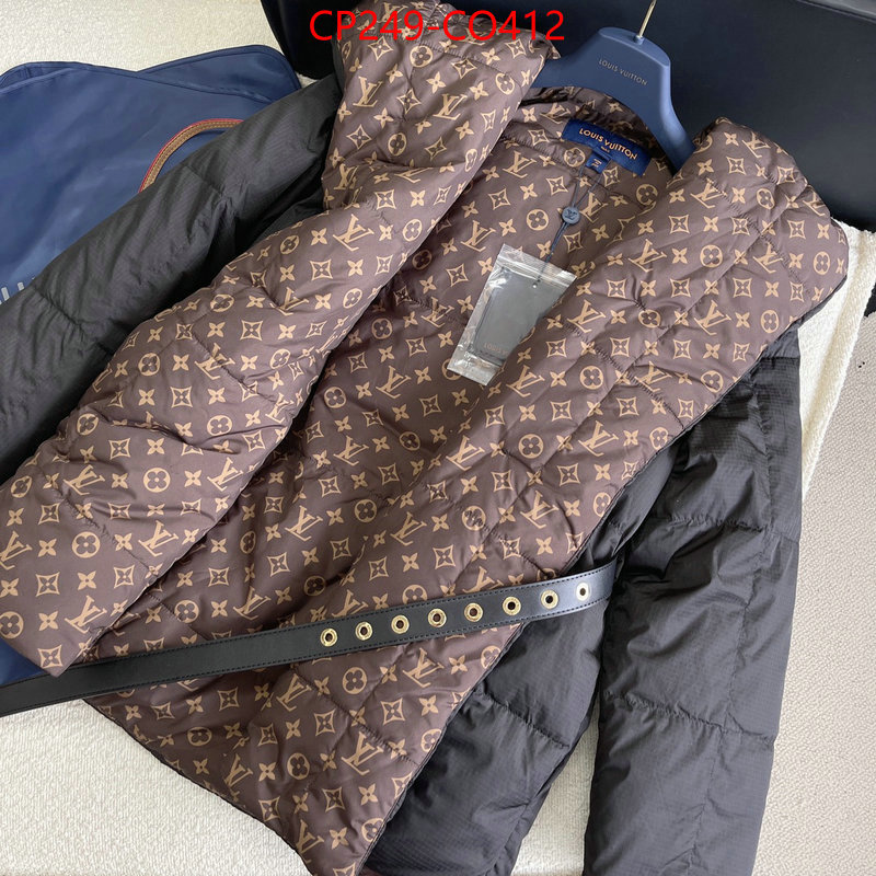 Down jacket Women-LV,where to buy fakes , ID: CO412,$: 249USD