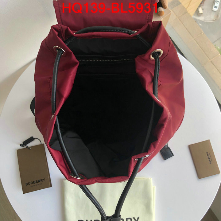 Burberry Bags(TOP)-Backpack-,high quality designer ,ID: BL5931,$: 139USD