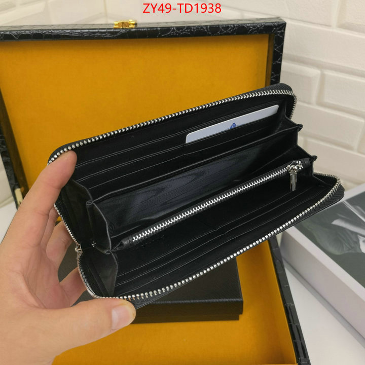 Prada Bags(4A)-Wallet,best wholesale replica ,ID: TD1938,$: 49USD