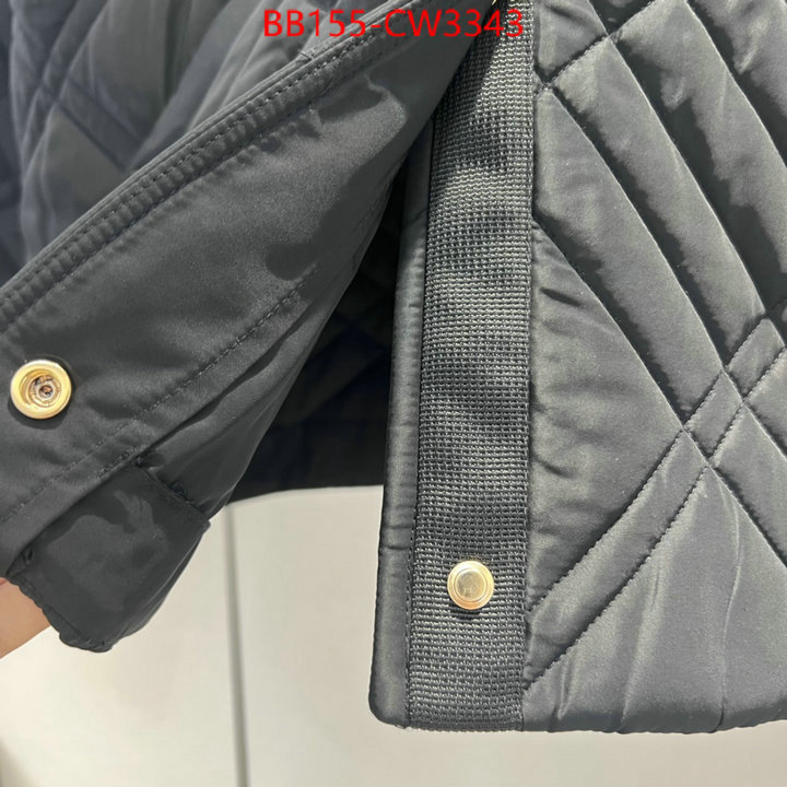 Down jacket Women-Burberry,the top ultimate knockoff , ID: CW3343,$: 155USD