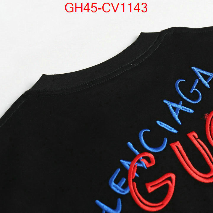 Clothing-Balenciaga,what's the best place to buy replica , ID: CV1143,$: 45USD