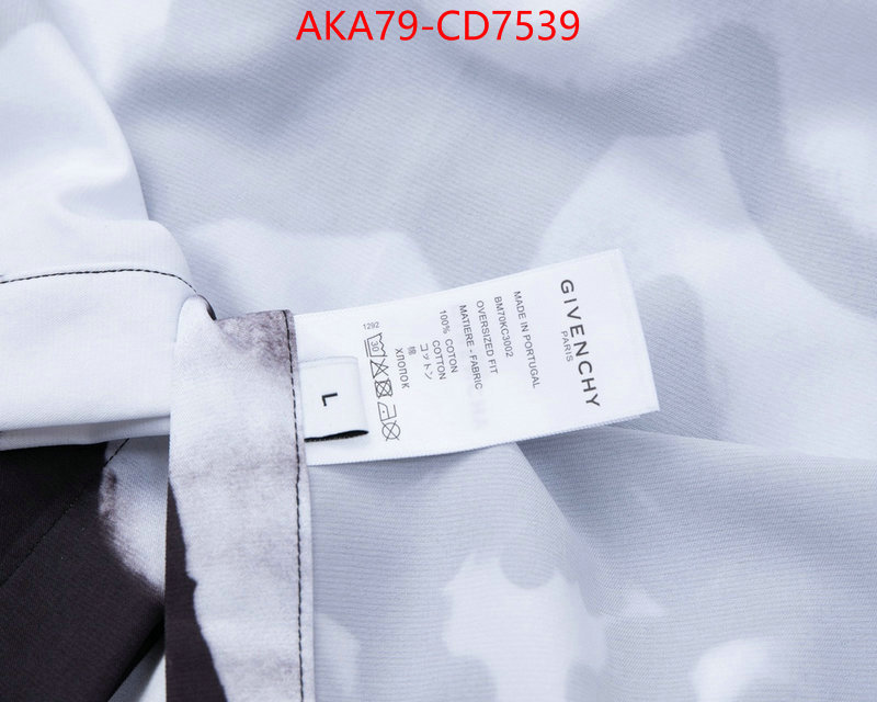 Clothing-Givenchy,aaaaa replica ,ID: CD7539,$: 79USD