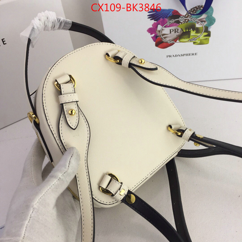 Prada Bags(4A)-Backpack-,replicas ,ID: BK3846,$:109USD