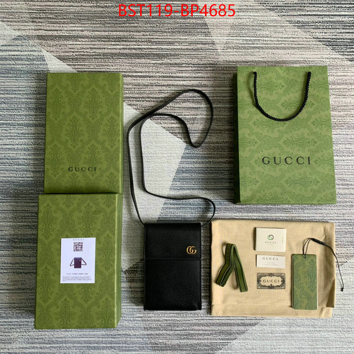 Gucci Bags(TOP)-Diagonal-,ID: BP4685,$: 119USD