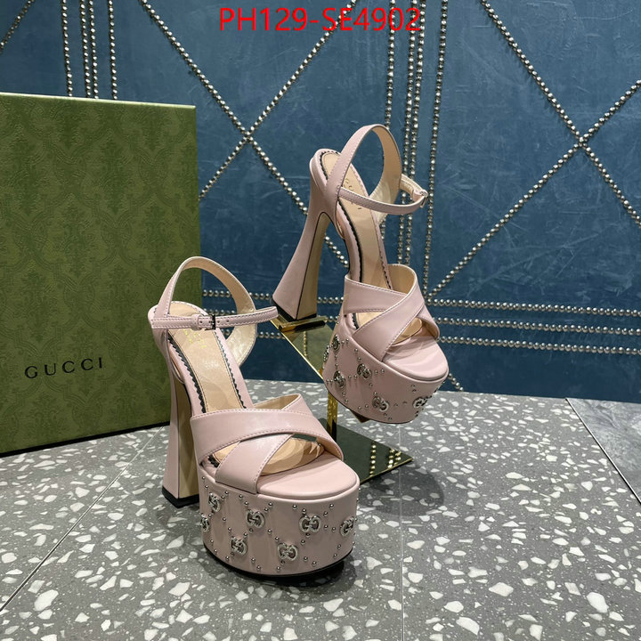 Women Shoes-Gucci,highest quality replica , ID: SE4902,$: 129USD